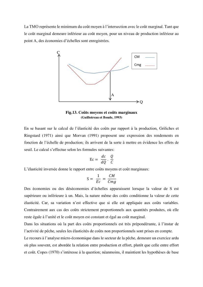 Economie des pêches