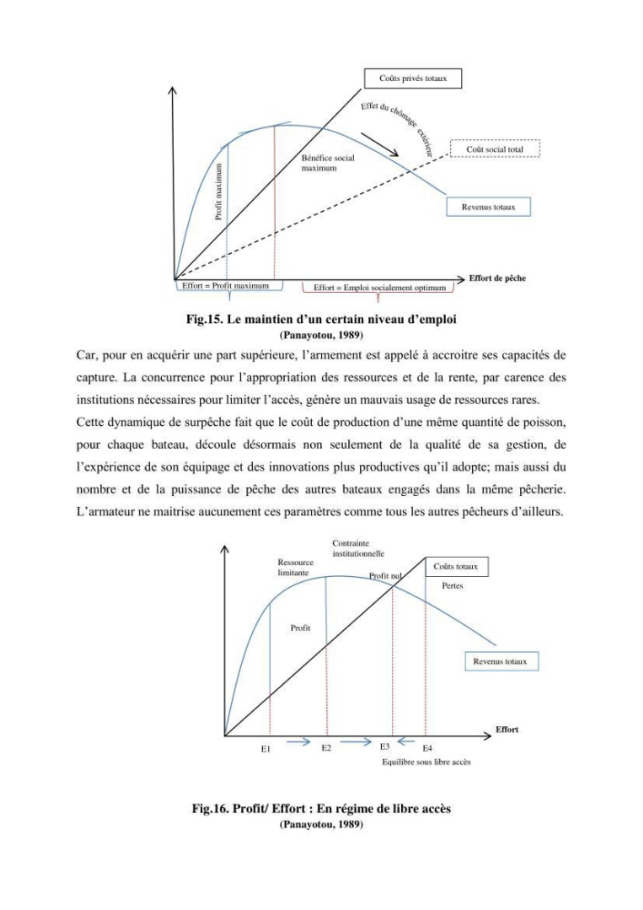 Economie des pêches