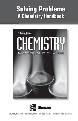 Solving problems-a chemistry handbook Solving problems-a chemistry handbook
