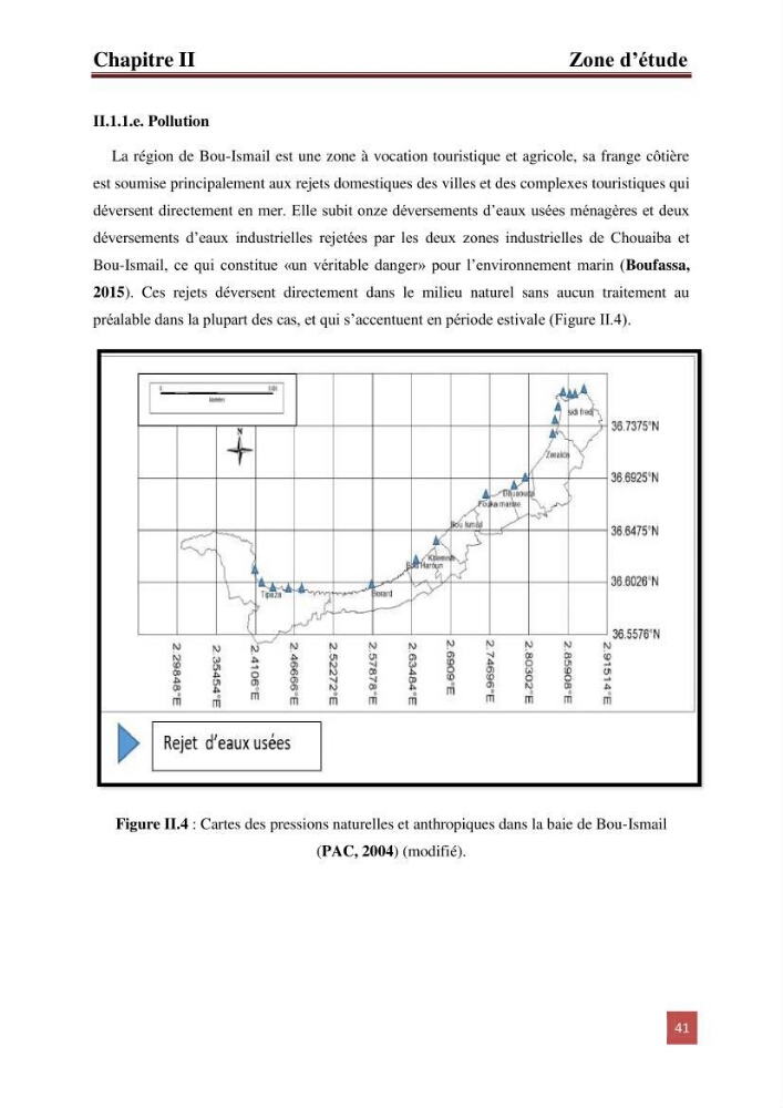 Evaluation du taux des hydrocarbures aromatiques polycycliques chez le mollusque Patella.sp et les moules du littoral Algérois