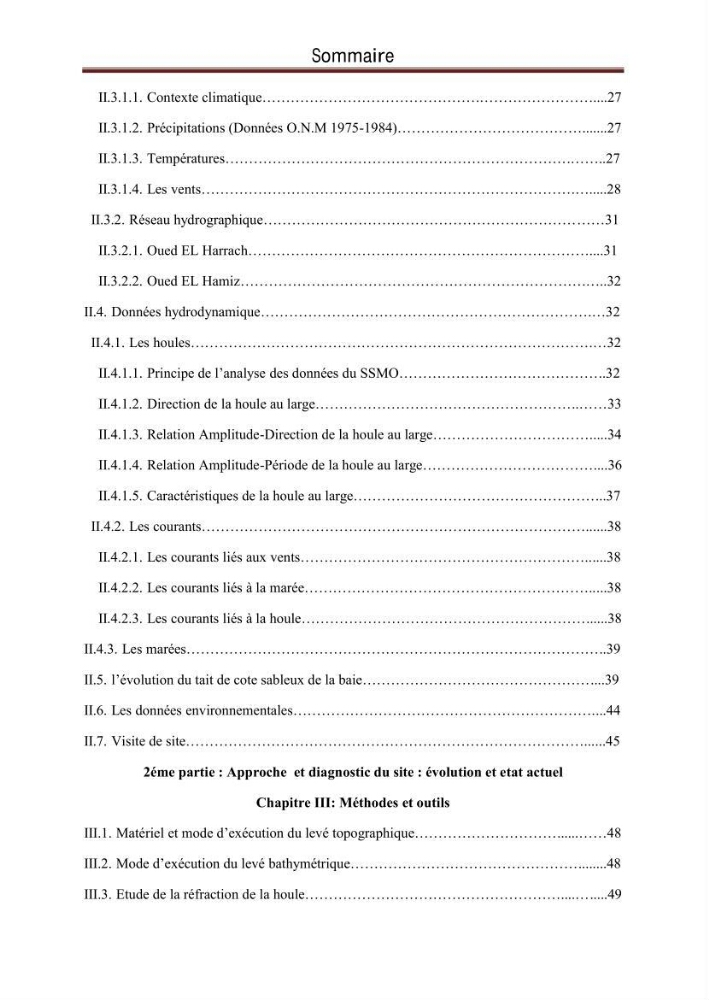 Contribution à l\'aménagement du site \"les sablettes\" et à son intégration dans le projet de la baie d\'Alger