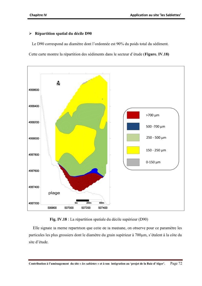 Contribution à l\'aménagement du site \"les sablettes\" et à son intégration dans le projet de la baie d\'Alger