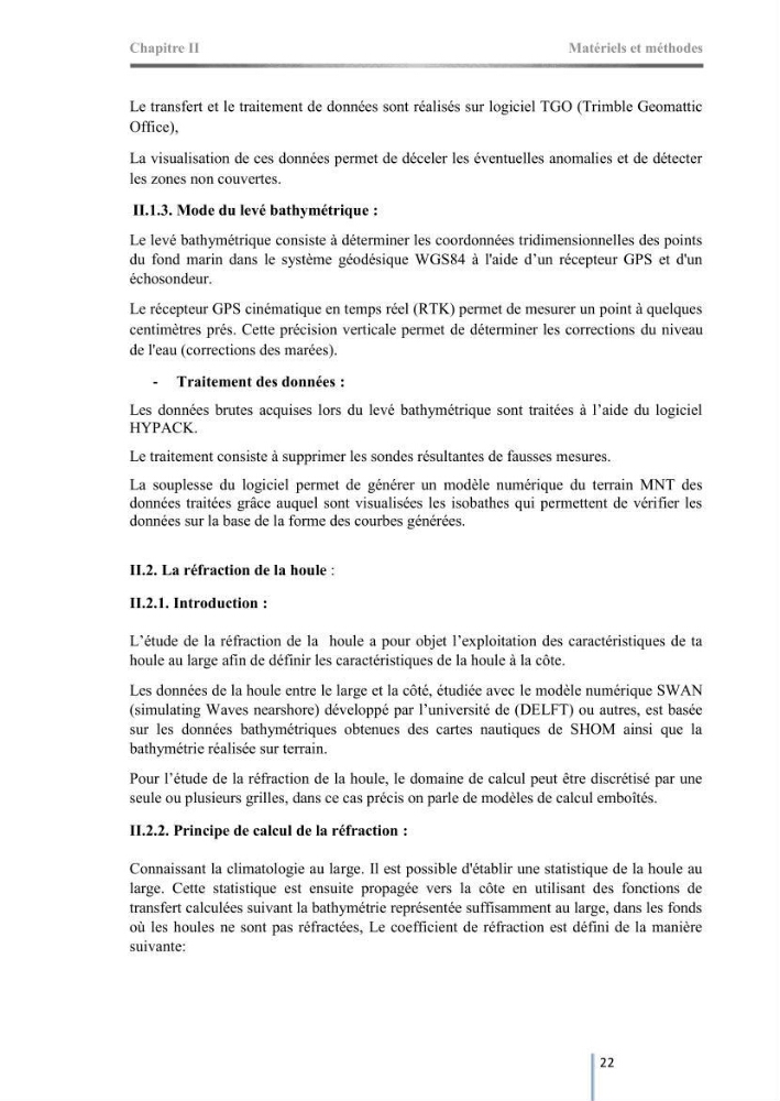 Etude de protection du rivage maritime de Stora Skikda