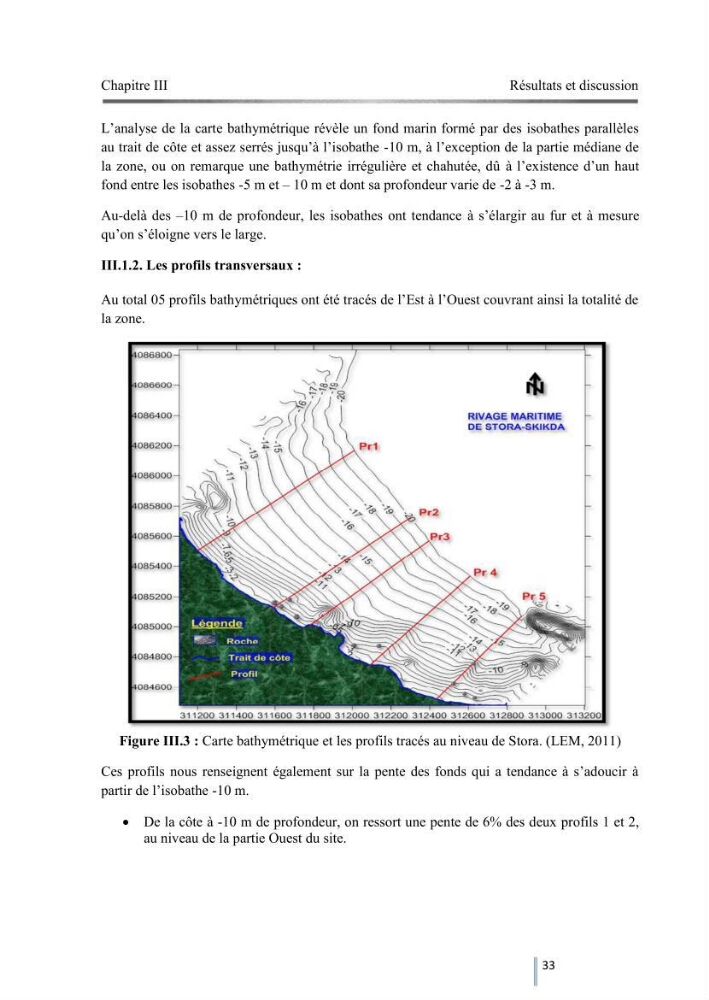 Etude de protection du rivage maritime de Stora Skikda