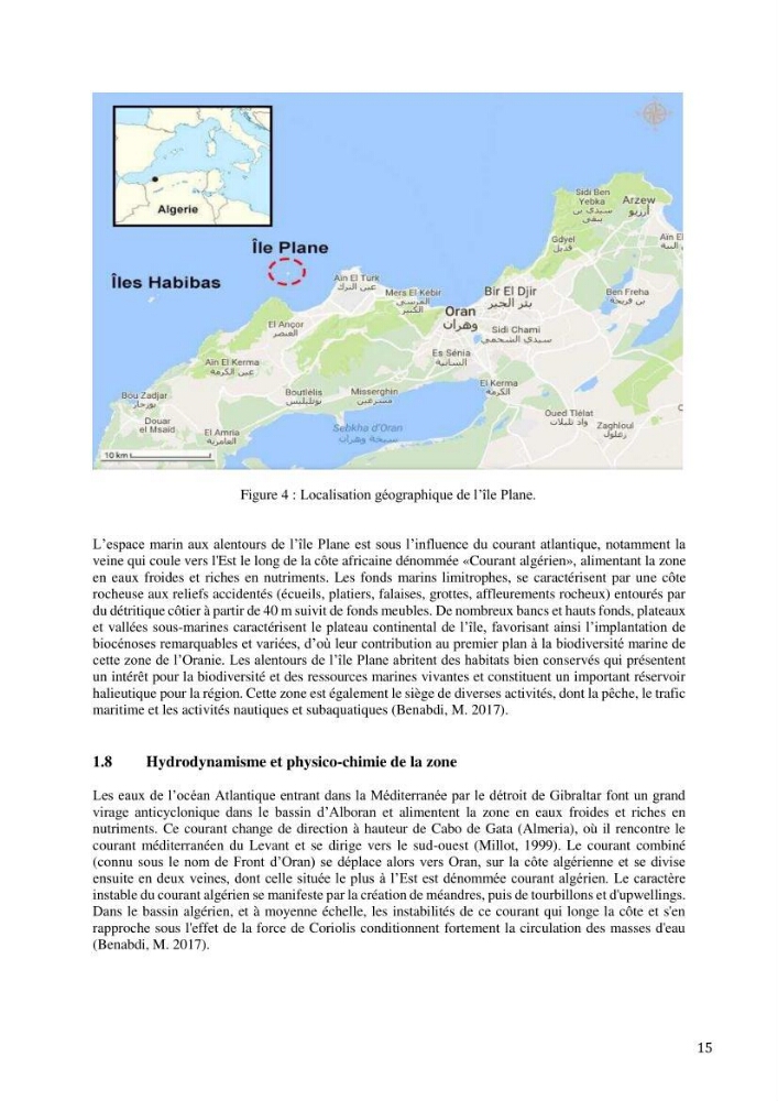 Inventaire et organisation des données et métadonnées de la diversité biologique faunistique marine en Algérie.
