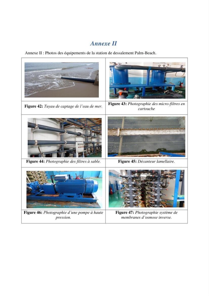 Caractérisation des rejets de saumure des stations de dessalement et leur impact sur le milieu récepteur: