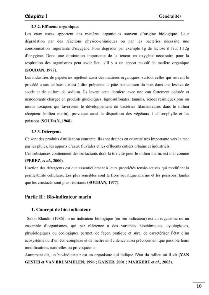 Contribution à l’étude de la pollution chimique et les paramètres vitaux de l’écosystème à Posidonia oceanica dans le front de mer de Bou- Ismail et de la Corne d’or de Tipaza.