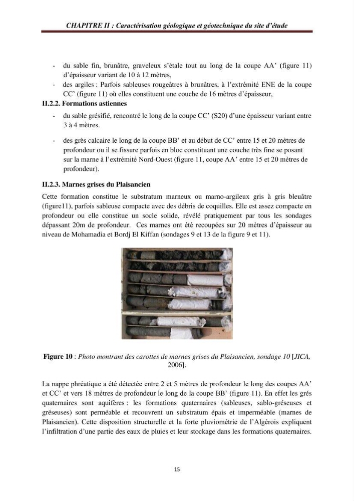 Evaluation des fréquences de résonnance du sol de l\'est de la baie d\'Alger par la méthode H/V-bruit de fond
