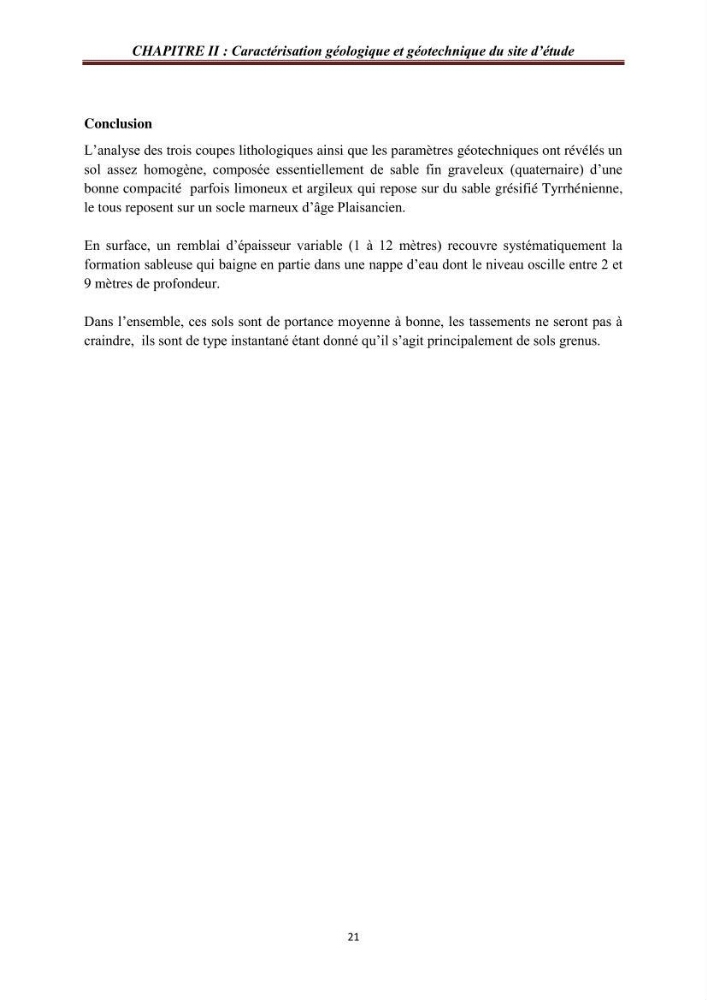 Evaluation des fréquences de résonnance du sol de l\'est de la baie d\'Alger par la méthode H/V-bruit de fond