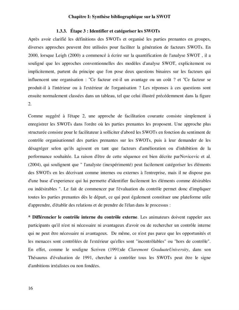 Contribution à l’analyse SWOT(Strengths, Weaknesses, Opportunities, Threats)comme outil d’aide à la décision: Cas de la pêcherie Chalutière de la wilaya de Tipaza
