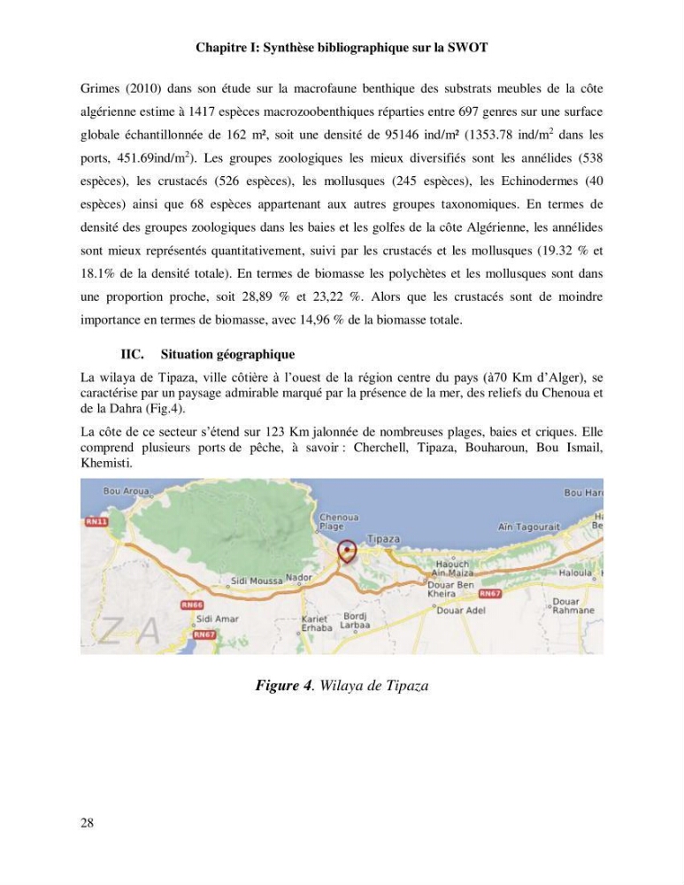 Contribution à l’analyse SWOT(Strengths, Weaknesses, Opportunities, Threats)comme outil d’aide à la décision: Cas de la pêcherie Chalutière de la wilaya de Tipaza