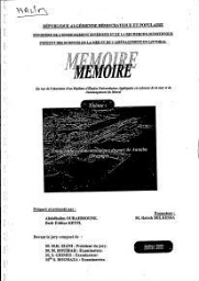 Etude bathy-sédimentologique du port de Annaba (dragage)