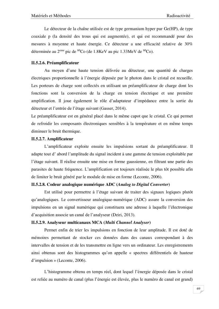 Les radioéléments et l\'historique de la contamination dans les sédiments de la côte algéroise :