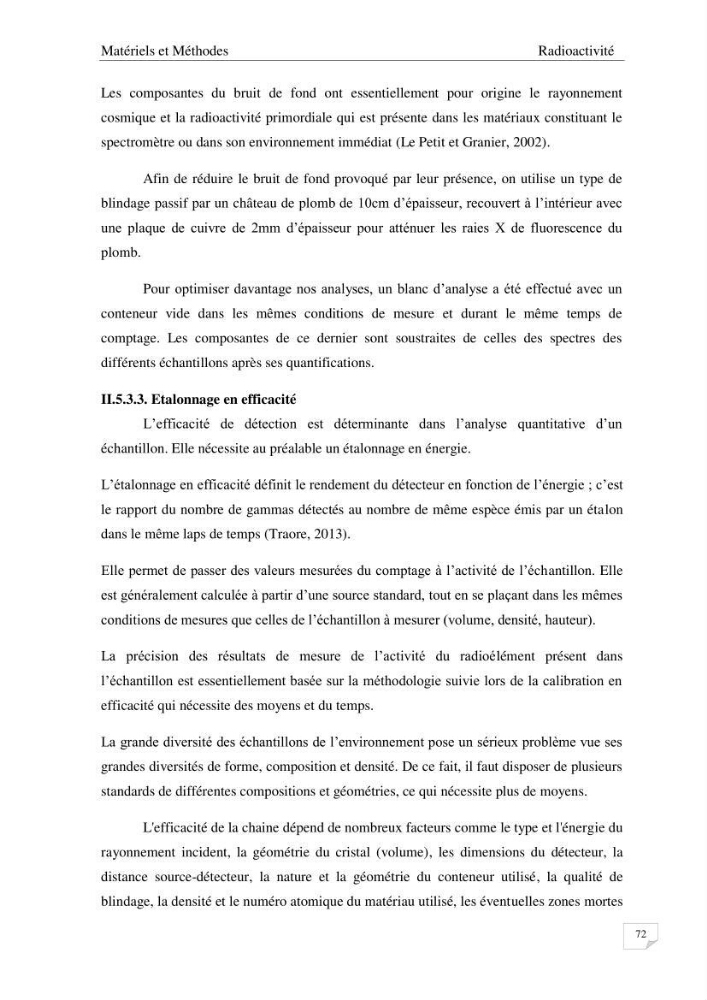 Les radioéléments et l\'historique de la contamination dans les sédiments de la côte algéroise :