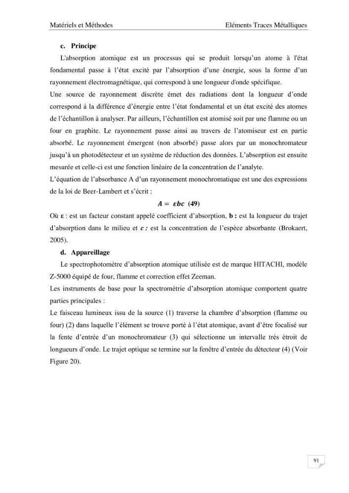 Les radioéléments et l\'historique de la contamination dans les sédiments de la côte algéroise :