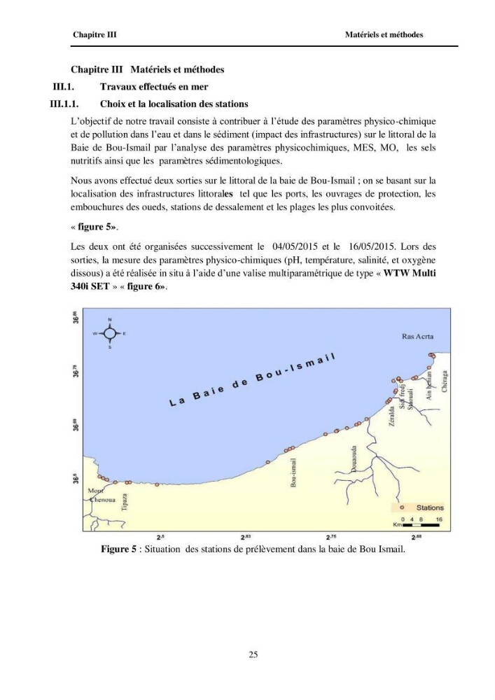 Contribution à l\'étude des paramètres physico-chimiques et de pollution dans l\'eau et dans le sédiment