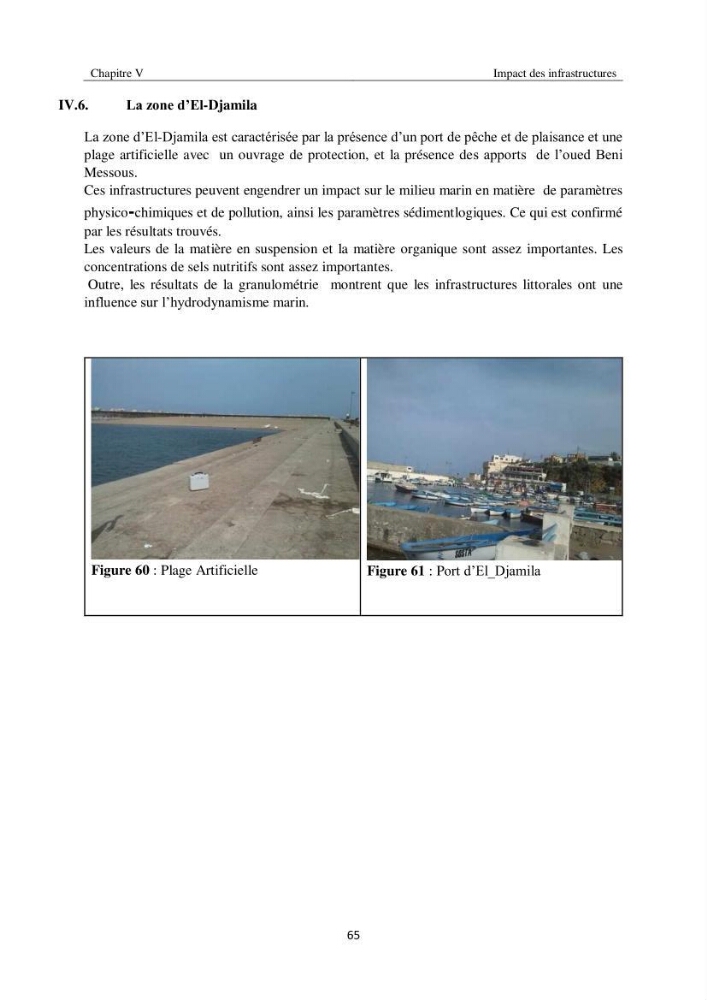 Contribution à l\'étude des paramètres physico-chimiques et de pollution dans l\'eau et dans le sédiment