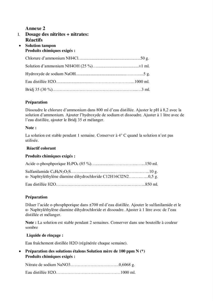 Contribution à l\'étude des paramètres physico-chimiques et de pollution dans l\'eau et dans le sédiment
