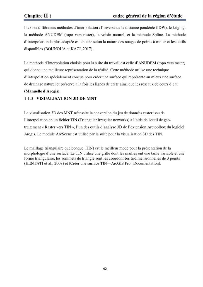 Impact Préliminaire et Analyse des Dégâts d’Inondations Par Imagerie Satellite Via le Logiciel ArcGis dans la willaya de Taref: