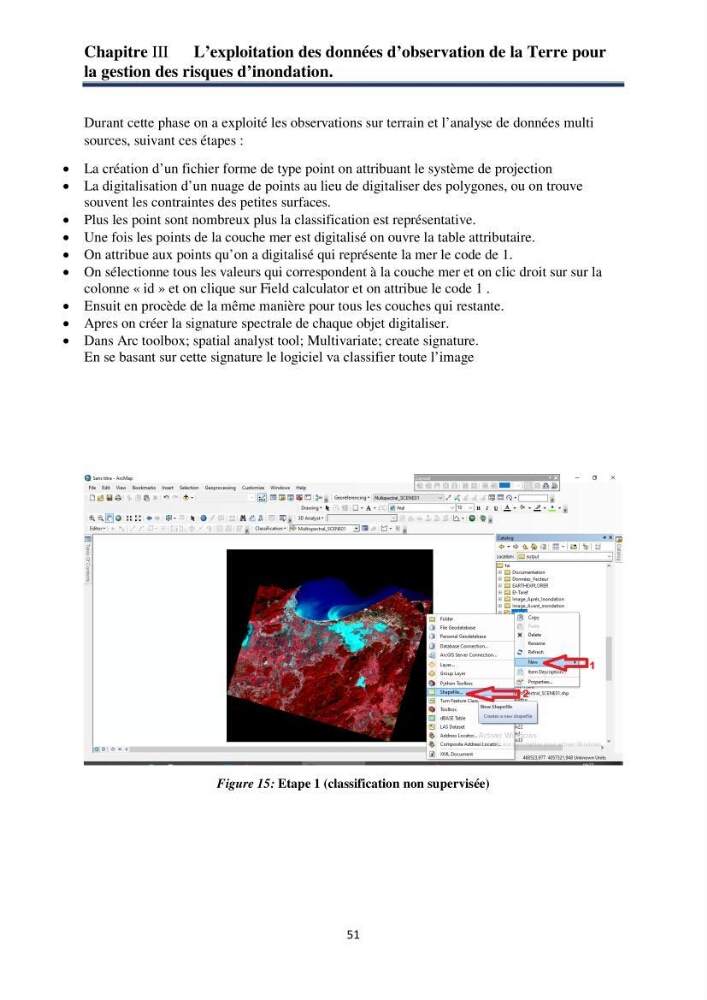 Impact Préliminaire et Analyse des Dégâts d’Inondations Par Imagerie Satellite Via le Logiciel ArcGis dans la willaya de Taref: