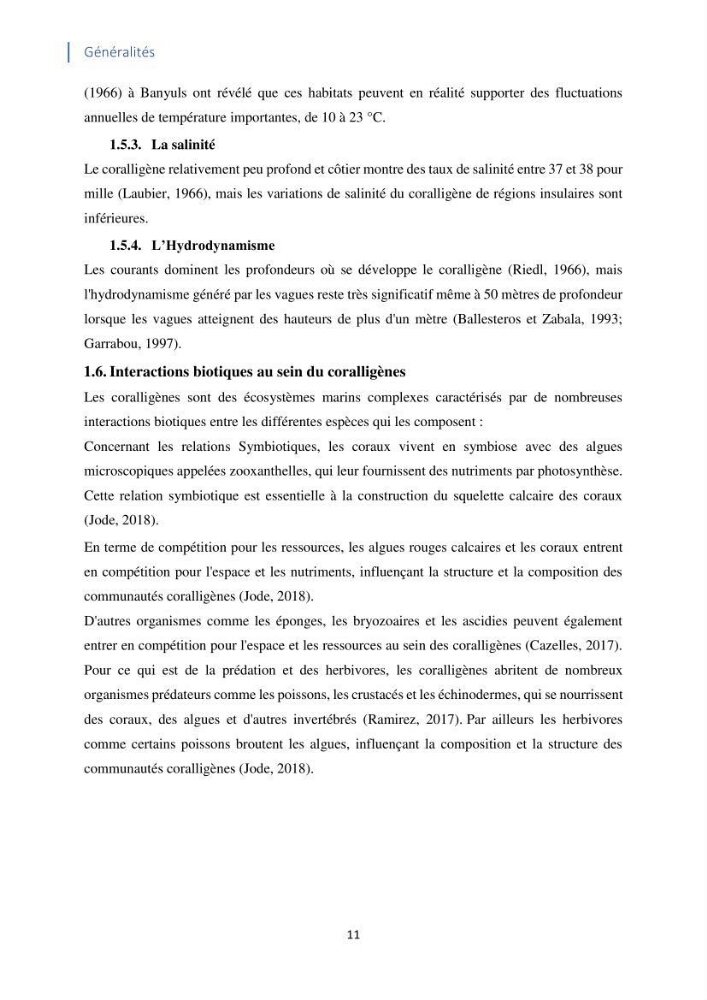 Faune et flore associées à l’écosystème à coralligène de la côte algérienne