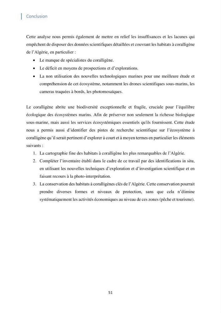 Faune et flore associées à l’écosystème à coralligène de la côte algérienne