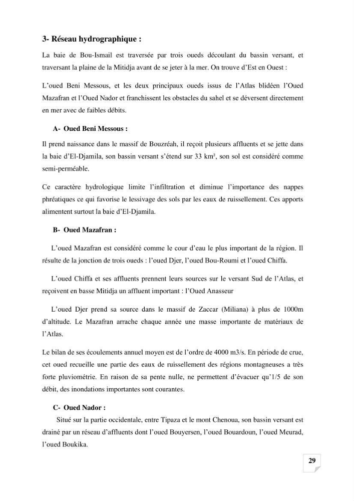 Suivi de la qualité des sédiments superficiels de Fouka marine par les métaux lourds