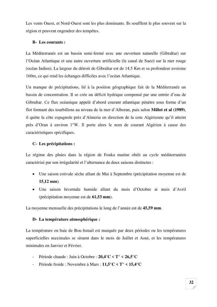 Suivi de la qualité des sédiments superficiels de Fouka marine par les métaux lourds
