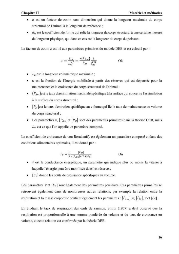 Effet de la température du milieu sur la reproduction et la croissance de Pegusa Lascaris ( Risso,1810) des eaux centre algérienne selon la théorie DEB