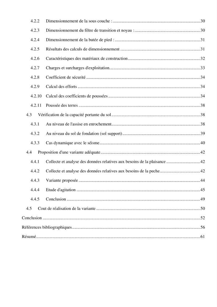 Etude de l\'éxtention du port de Tamenfoust-Est