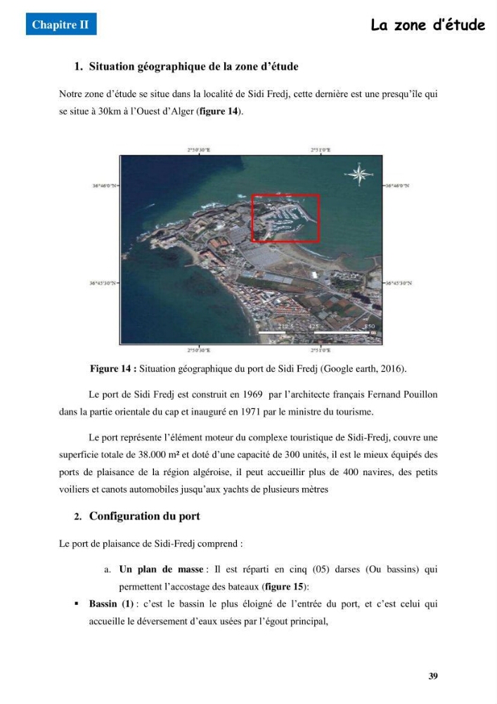 Etude du comportement physique et mécanique des sédiments de dragage pour leur valorisation en techniques routières \"cas du port de Sidi fredj\"