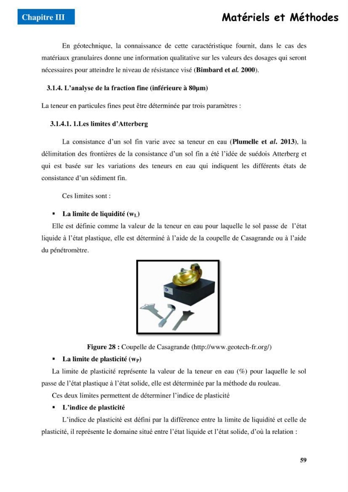 Etude du comportement physique et mécanique des sédiments de dragage pour leur valorisation en techniques routières \"cas du port de Sidi fredj\"