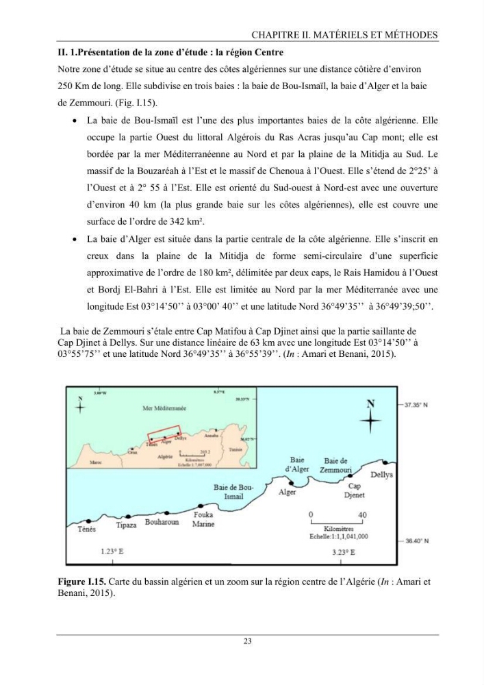 Contribution à l’inventaire des crevettes (Crustacea, Decapoda) dans la région centre du bassin Algérien: