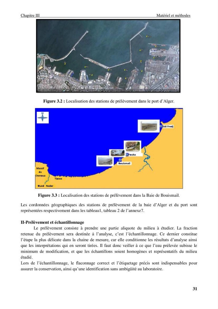 Impact des rejets des eaux usées sur le littoral Algérois, constat et diagnostic de la situation actuelle