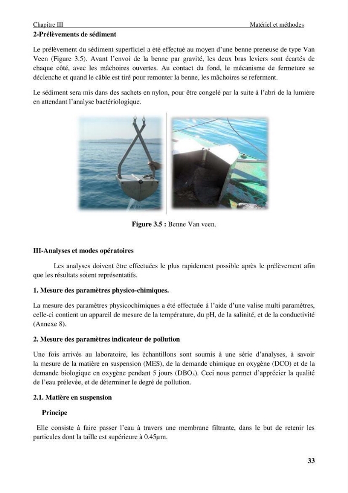 Impact des rejets des eaux usées sur le littoral Algérois, constat et diagnostic de la situation actuelle