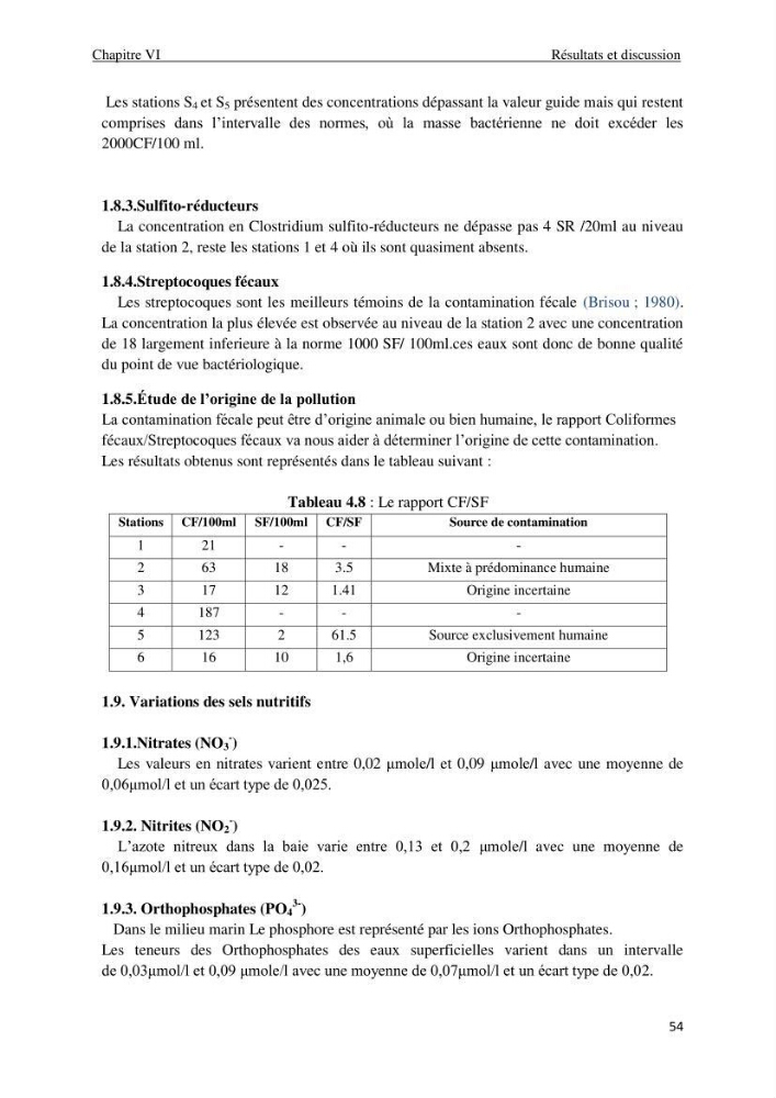 Impact des rejets des eaux usées sur le littoral Algérois, constat et diagnostic de la situation actuelle