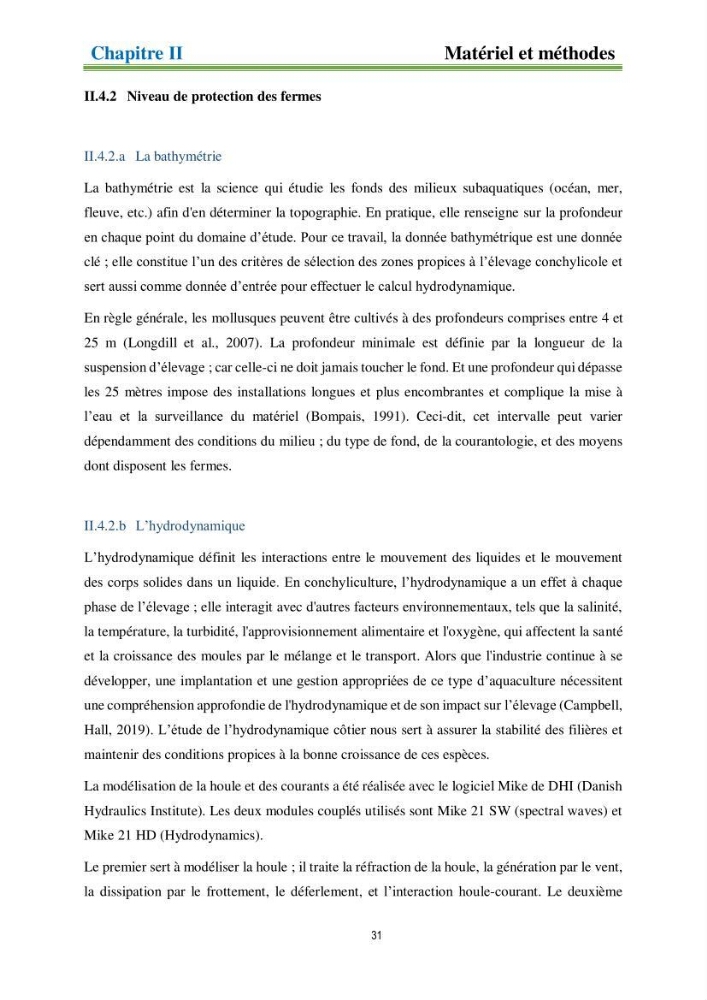 Identification des zones propices à héberger des filières conchylicoles par modélisation numérique et télédetection