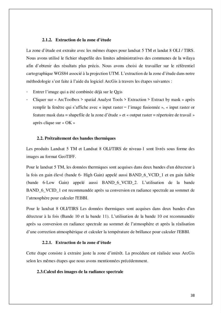Diagnostic sur la pression exercée sur le littoral de Tipasa