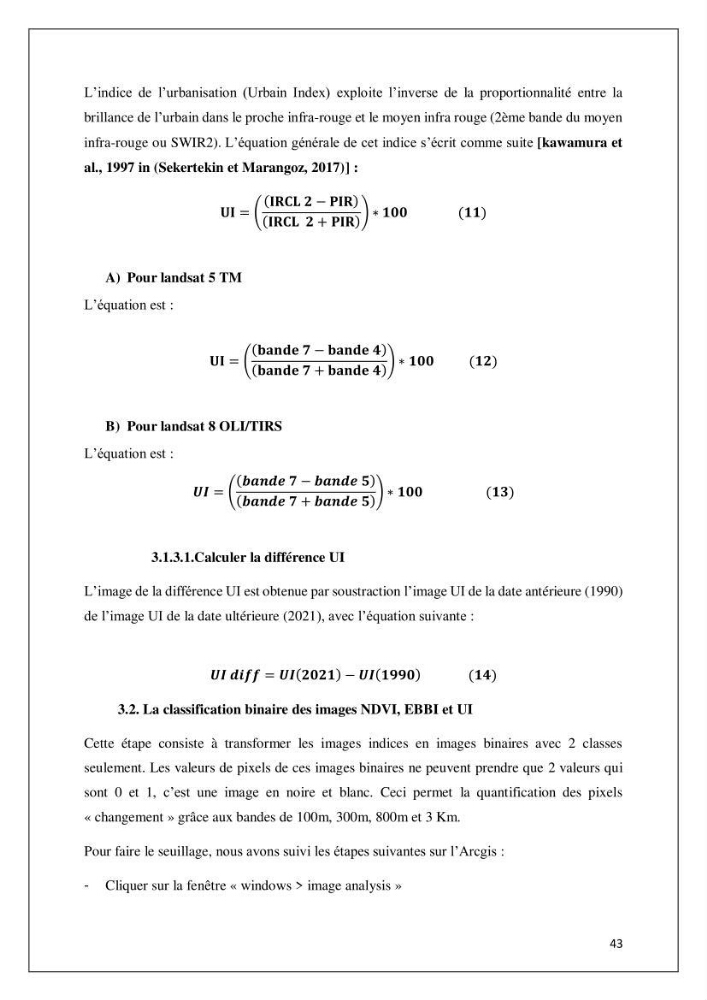 Diagnostic sur la pression exercée sur le littoral de Tipasa