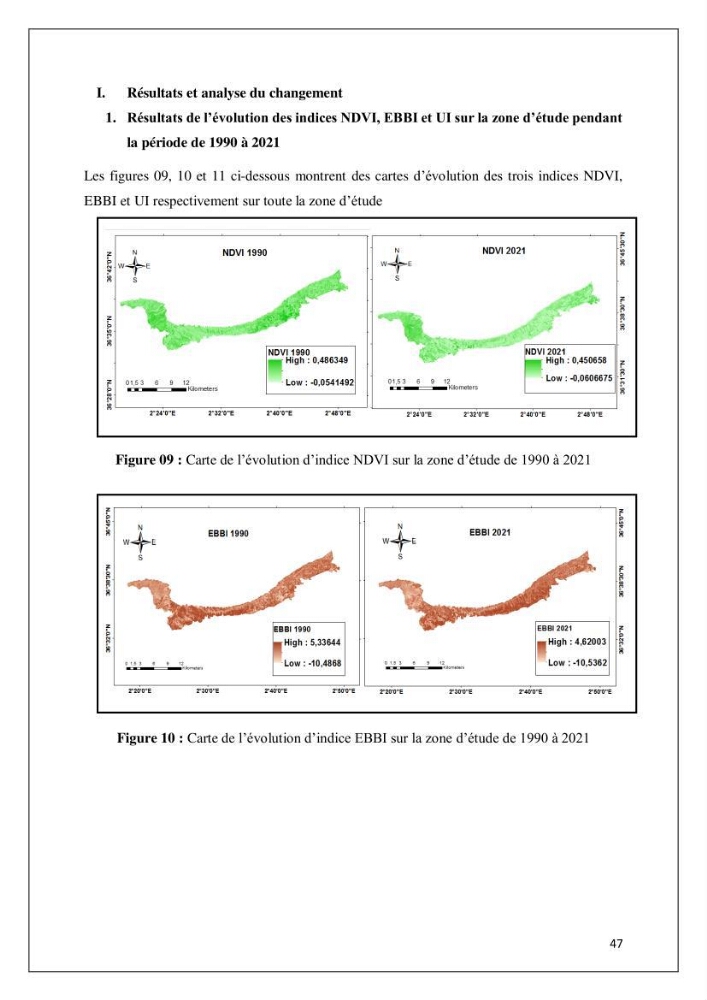 Diagnostic sur la pression exercée sur le littoral de Tipasa