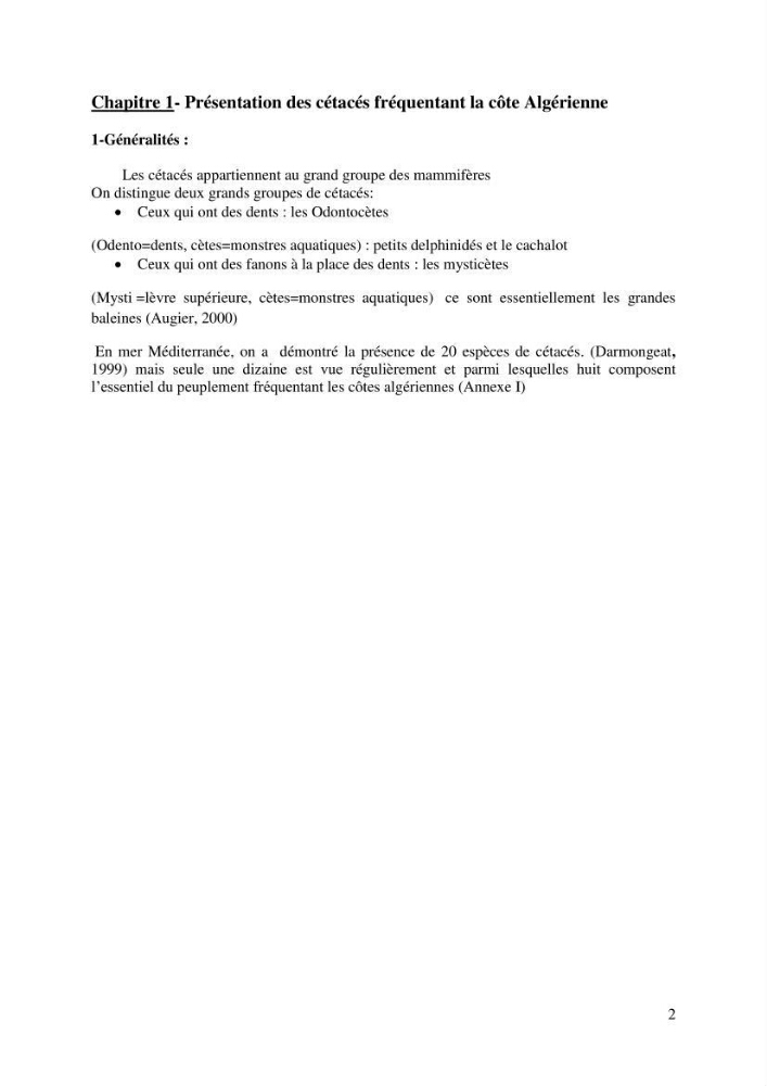 Impact de la déprédation des delphinidés et interaction pêcherie-cétacés le long des côtes algériennes