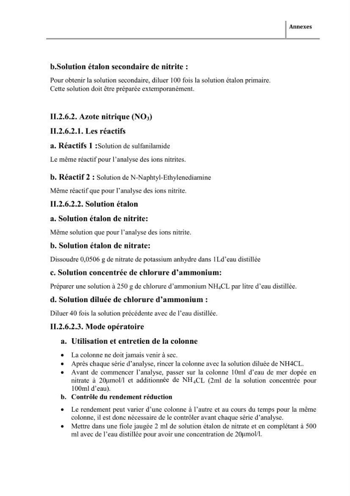 Paramètres physico-chimiques des pollution et granulométrie des sédiments de dragage du port d\'El Djamila