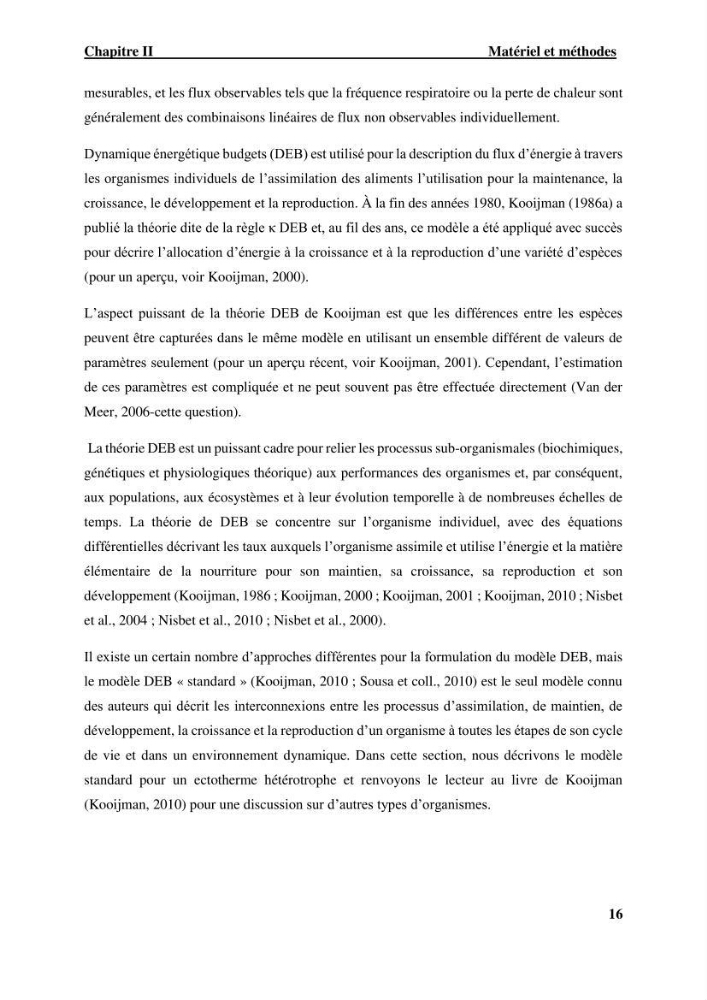 Effet des paramètres du milieu sur la dynamique des populations des petits pélagiques (Linnaeus, 1758 ) des côtes algériennes selon la théorie DEB ( Dynamique Energy Budjet )