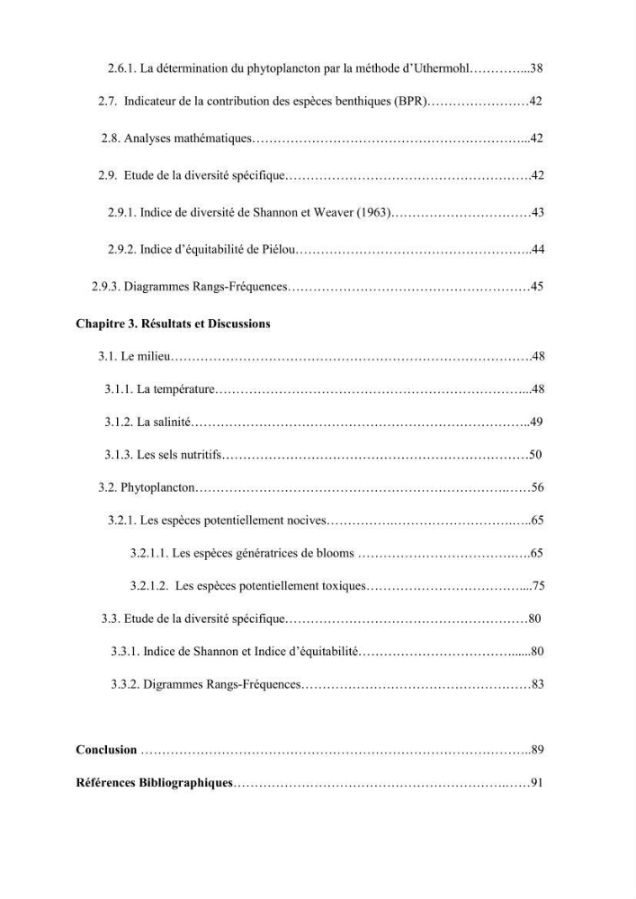 Contribution à l\'étude du phytoplancton nocif dans des zones confinées de la région d\'Alger( port et plage d\'Eldjamila,port et plage de Sidi fredj: