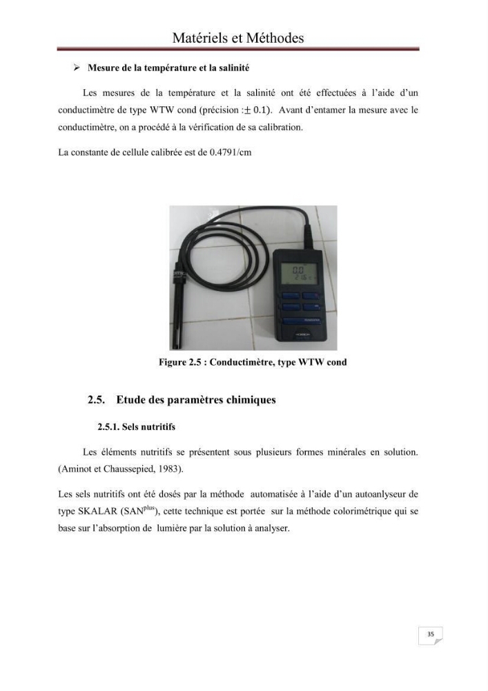 Contribution à l\'étude du phytoplancton nocif dans des zones confinées de la région d\'Alger( port et plage d\'Eldjamila,port et plage de Sidi fredj: