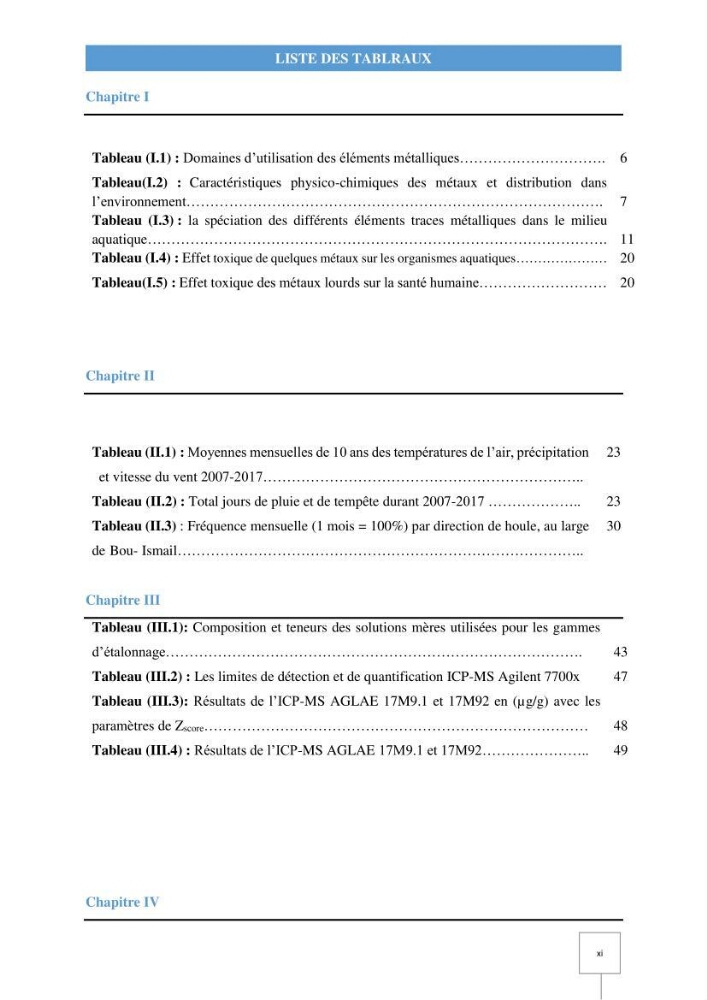 Dynamique spatiale et temporelle des polluants métalliques dans les sédiments marins : Impact de la contamination métallique