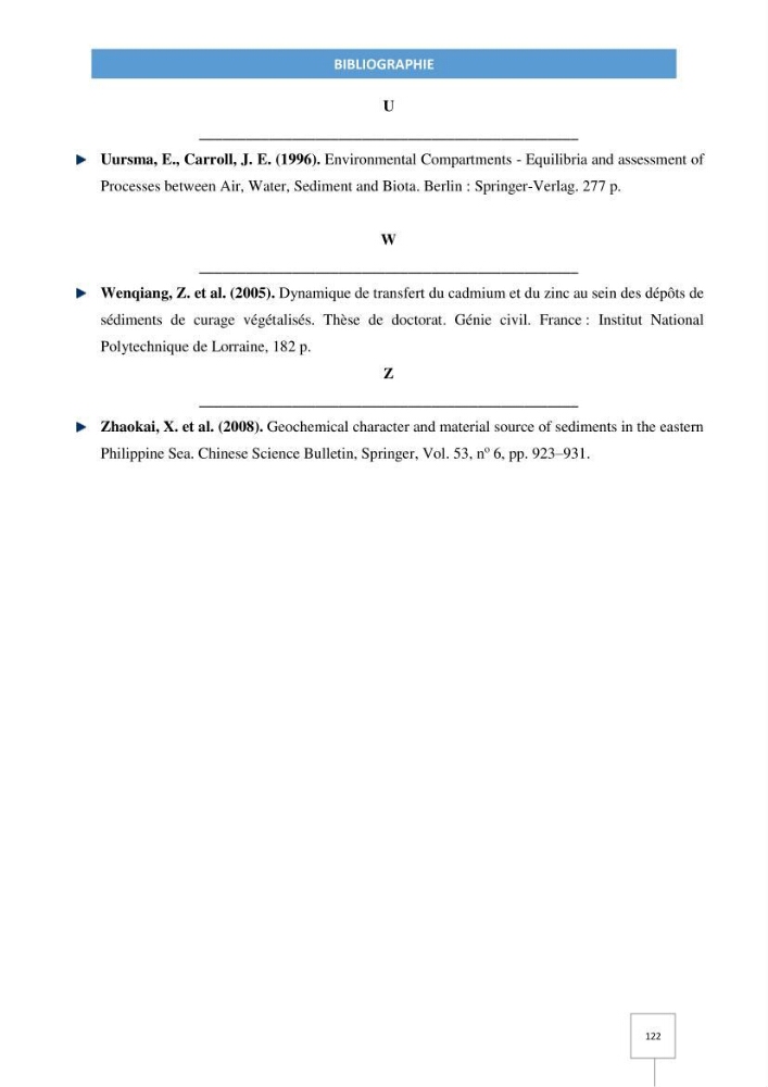 Dynamique spatiale et temporelle des polluants métalliques dans les sédiments marins : Impact de la contamination métallique