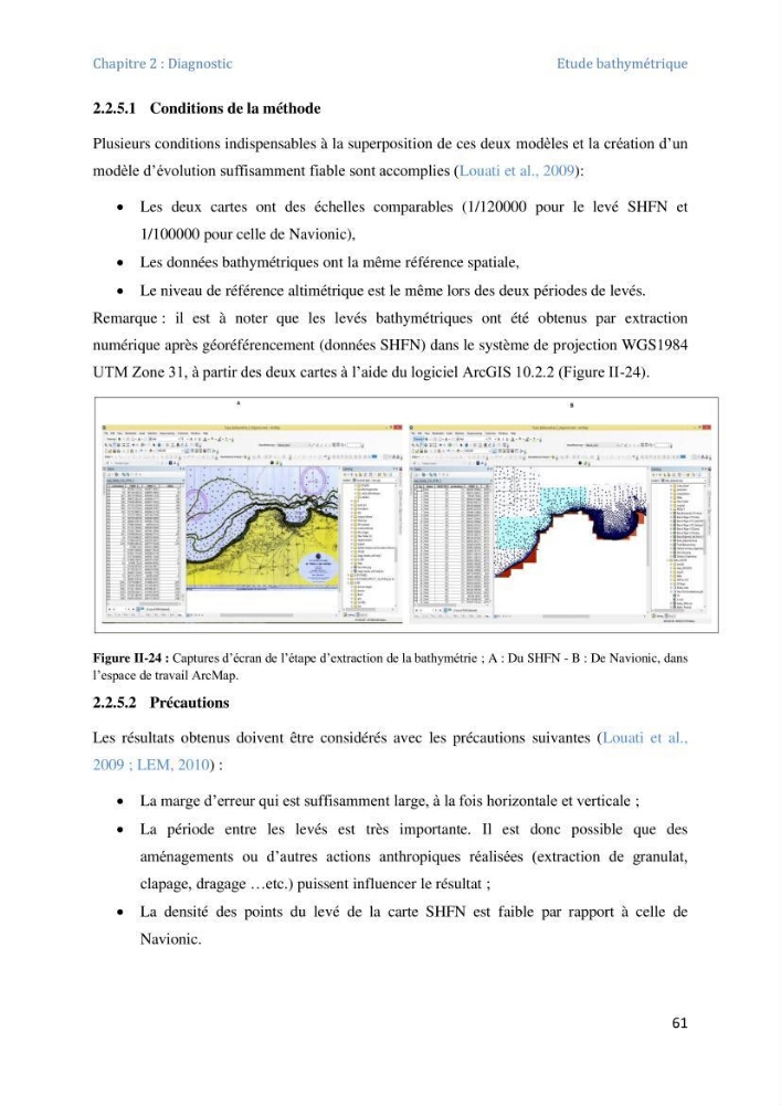 Etude et evaluation de la vulnerabilité des systèmes cotiers dans la région Algéroise: