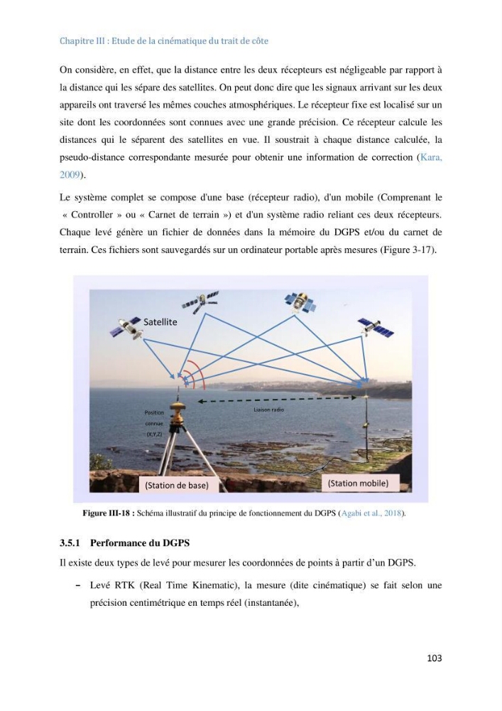Etude et evaluation de la vulnerabilité des systèmes cotiers dans la région Algéroise: