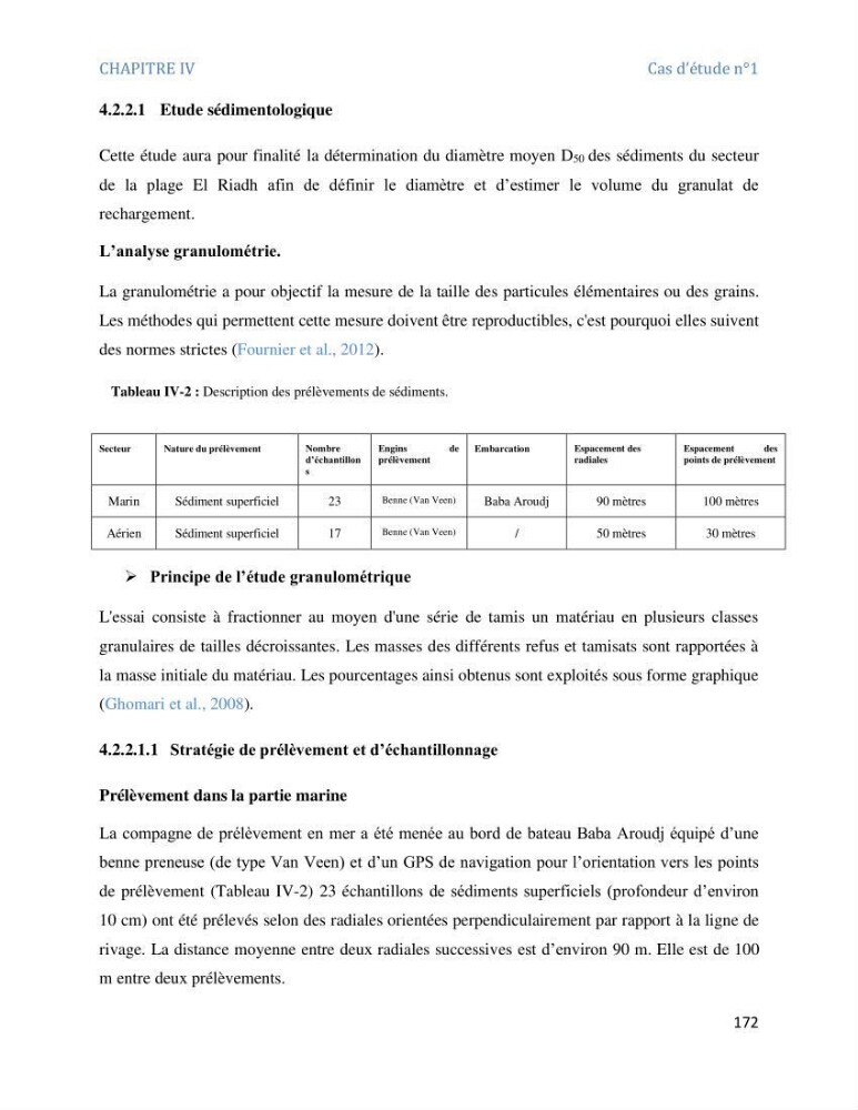 Etude et evaluation de la vulnerabilité des systèmes cotiers dans la région Algéroise: